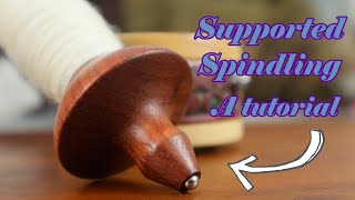 Supported Spindling A Tutorial for Rolags and Batts [upl. by Annasus]