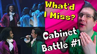 Hamilton Noob Listens to quotWhatd I Missquot amp quotCabinet Battle 1quot  It Got WILD [upl. by Mancino]