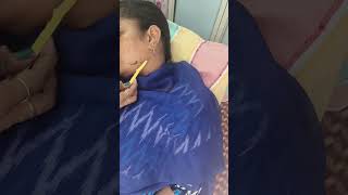 Facial hair removal hairremovalsimpletop viralvideo youtubeshort likeandsubscribe narasapuram [upl. by Arima372]