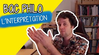 Philo Terminale  Linterprétation ancien bac [upl. by Erika197]