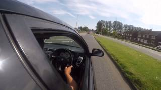 GoPro Honda civc m2 exhaust [upl. by Gilpin]