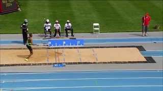 New York 2014 Mens Long Jump  Top 3 [upl. by Joelie246]