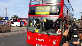 Bromley 100 years SLN TA1 S801BWC Route 162 leaving Bromley Bus Garage  14092024 [upl. by Wiltshire275]