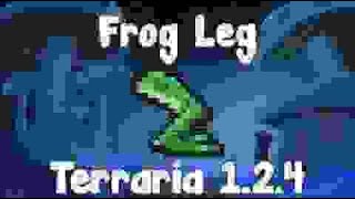 HOW TO GET FROG LEG TERRARIA 2025 101 GUARANTEEED EASY [upl. by Ayotel]