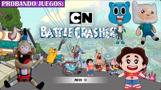 Probando Juegos Cartoon Network Battle Crashers  El equipo Cartoon [upl. by Melville]