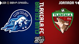 Resumen  Celaya 3  0 Tlaxcala  Jornada 4  Grita México A21  Liga BBVA Expansión MX [upl. by Treblihp]