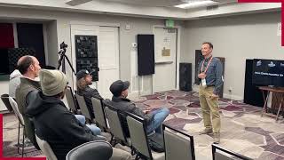 Anthony Grimani teaches acoustics class at CI Expo [upl. by Silisav]