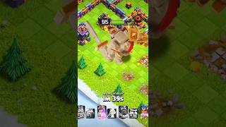 Golem king equipment ability shorts clashofclans [upl. by Primaveria]