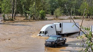 Helene Flooding and Storm Damage in Haywood County Western North Carolina [upl. by Lindie752]