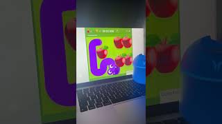 Realistic apples GOOGLE SNAKE GAME 🐍 [upl. by Namar894]