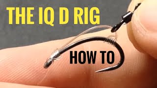 How to tie the IQ D carp rig [upl. by Wehttam]