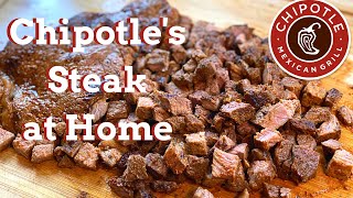 Chipotles Steak Recipe at Home  Cooked by a Former Chipotle Employee shorts [upl. by Podvin]