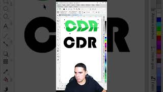 Achatando letras CDR letra font fonte texto text ideia vetor corel coreldraw style [upl. by Ttej]