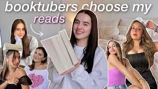 booktubers choose my reads for a weekish spoiler free reading vlog [upl. by Aihsoj245]