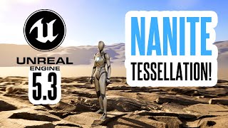 Master Nanite Tessellation in UE 53 Unreal Engine Tutorial for beginners  defonten [upl. by Eatnoj]