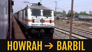 Kolkata to Keonjhar TourHowrah To Barbil Jan Shatabdi Expresskeonjhar hotel [upl. by Krik268]