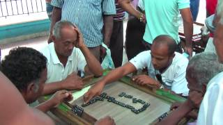 Chess and dominoes played on Parque Serrano in Santiago de Cuba [upl. by Laurel797]