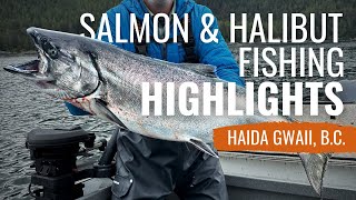 Salmon amp Halibut Fishing Highlights Haida Gwaii British Columbia [upl. by Otsugua297]