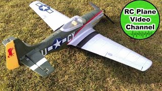 P51 Mustang VERY FAST  Parkzone  990mm  Torque 3509  MSG Stiftland  Olli HD [upl. by Jalbert]