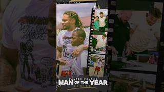 Walter Payton Man Of The Year Nominee Tyrann Mathieu shorts New Orleans Saints News [upl. by Paddie]