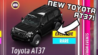 How to get the new TOYOTA AT37 in Forza Horizon 5 FREE [upl. by Hcurab631]