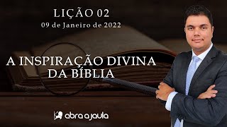 EBD Lição 02  1º Trimestre de 2022 Subsídios Escola Bíblica Dominical Murilo Alencar [upl. by Cummings]