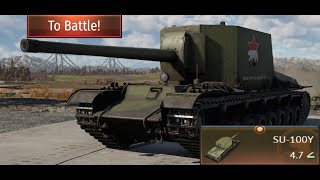 SU 100Y  Naval Gun in Ground Battles [upl. by Fabiolas]