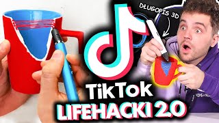 Testuje DZIWNE LIFEHACKI z TIKTOKA to działa [upl. by Niltyak]