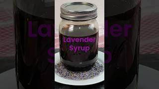 How To Make Lavender Syrup In Less than 10 minutes [upl. by Ade]