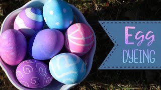 How To Dye Easter Eggs With Food Coloring [upl. by Dloraj585]