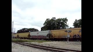 CP346 thru Pewaukee WI on 8624 1x0x1 wCP7020  CP8606 [upl. by Hsak]