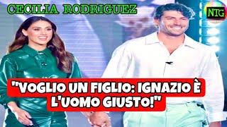 Cecilia Rodriguez Rivela il Suo Grande Sogno Dopo le Nozze con Ignazio Moser [upl. by Eelyram]