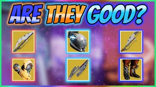 Are Glaives Finaly Worth Using In Season of the Wish Class Exotic Glaive Reviews [upl. by Maidel]