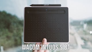 Wacom Intuos S Bluetooth Review  Portable Wireless Graphic Tablet [upl. by Anirbak]