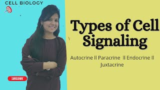 Types of cell Signaling I Autocrine I Paracrine I Endocrine I Juxtacrine cellsignaling [upl. by Ainwat]