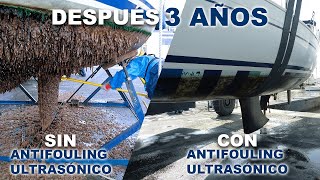 Di adiós a los caracolillos con la tecnología Antifouling Ultrasónico [upl. by Allenad]