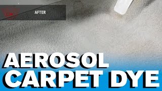 How to Carpet Dye  Aerosol Dye [upl. by Mira]