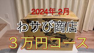 【2024年 エアガン福袋】わサび商店 10禁 3万円コース サバゲー福袋 [upl. by Elfont]