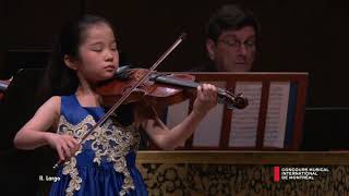 Natsuho Murata  CMIM ViolonViolin 2019  Mini Concerti [upl. by Jobina]