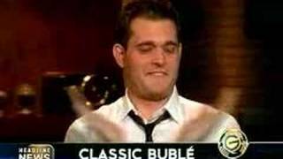 Michael Buble sings quotOver the Rainbowquot 2 [upl. by Nelluc]