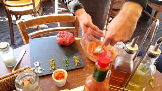 How to make steak tartare [upl. by Ecaroh]