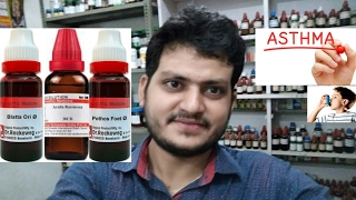 Asthma treatmentHomeopathic medicine for Asthma part 2 [upl. by Nas]