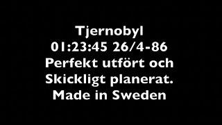 Tankar från Tjernobylhavet 7 september 2024 återuppladdning med extramaterial [upl. by Hwang]