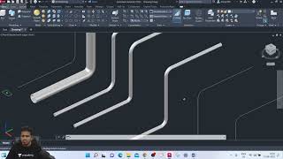 How to use 3D Sweep Command in AutoCAD  3D Sweep Command  Autocad 3D  Study Material [upl. by Aseuqram]