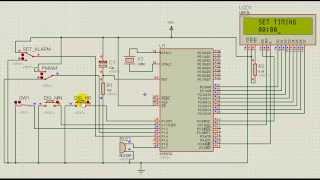 REAL TIME CLOCK without RTC using AT89C52 [upl. by Akfir]