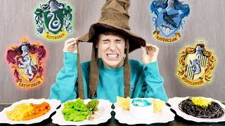 i let the SORTING HAT pick my foods for a day [upl. by Kisor]