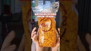 BASRENG DAUN JERUK PALING WANGI food viralvideo basreng sajodosnack jajanan cemilan [upl. by Nivrek]