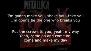 Metallica  2 X 4 Lyrics HD [upl. by Alya]