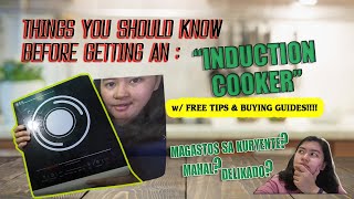 INDUCTION COOKER QUICK TECHNICAL REVIEW  Buyers Guide [upl. by Yahs]