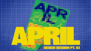 DESIGN A MODERN CALENDAR WITH ME April [upl. by Kilby]